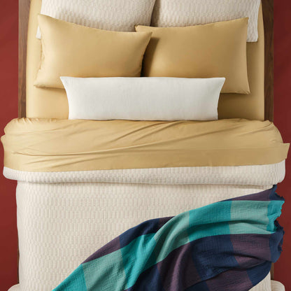 Woven Checkerboard Duvet Cover - Last Call
