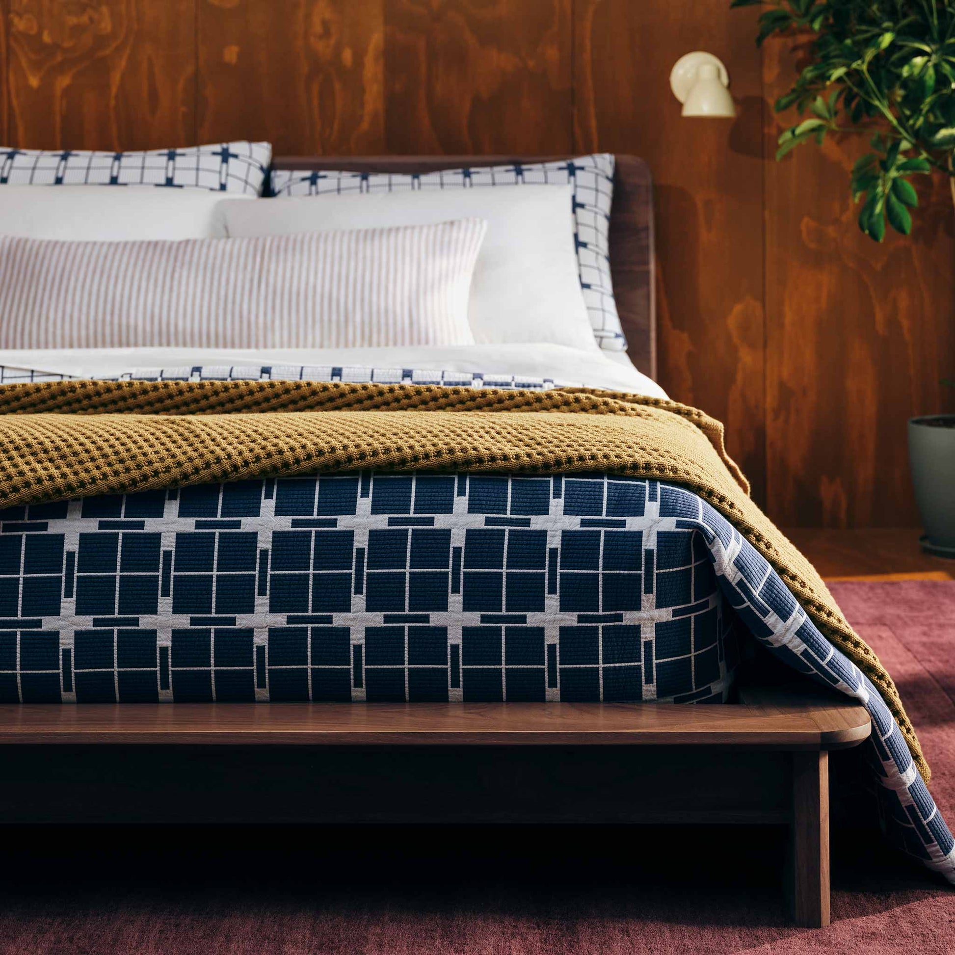 Ribbed Matelasse Quilt