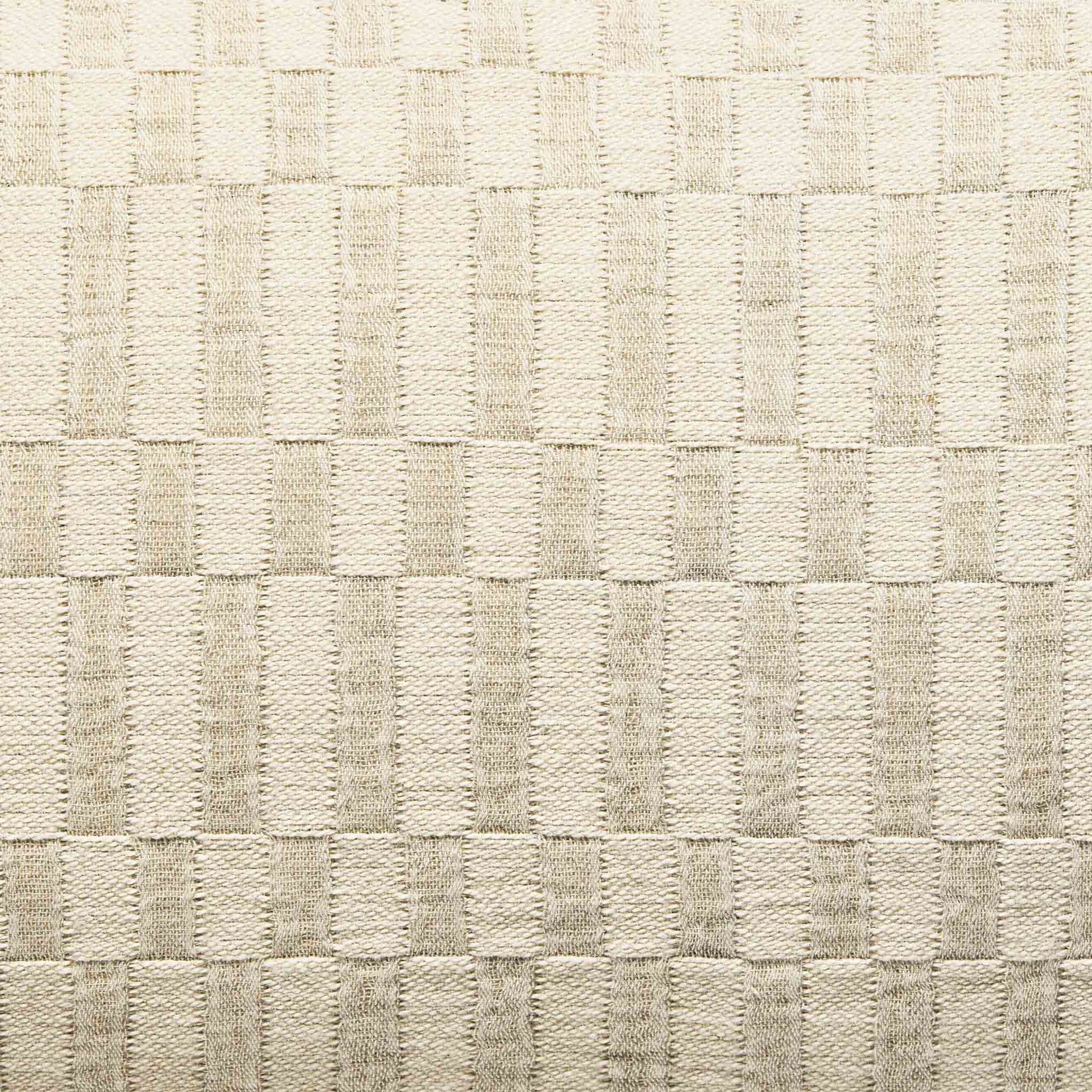 Woven Checkerboard Lumbar Pillow Cover
