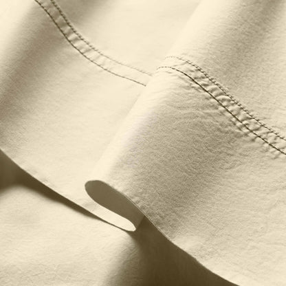 Set of 2 Washed Classic Percale Core Sheet Set Bundle