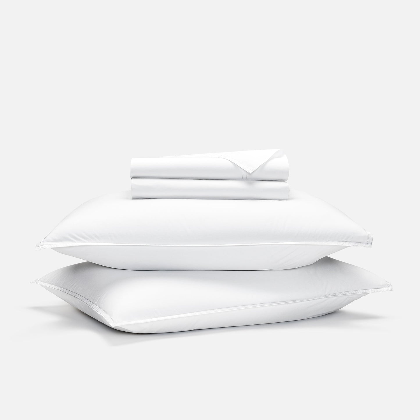 Set of 2 Washed Classic Percale Core Sheet Set Bundle