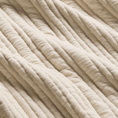 Cozy Ribbed Quilted Shams - Last Call