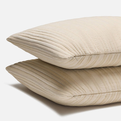 Cozy Ribbed Quilted Shams - Last Call