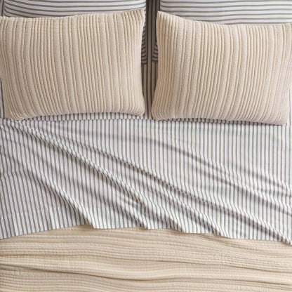 Cozy Ribbed Quilted Shams - Last Call