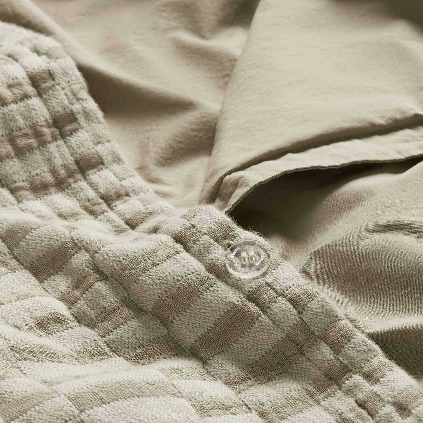 Woven Checkerboard Duvet Set