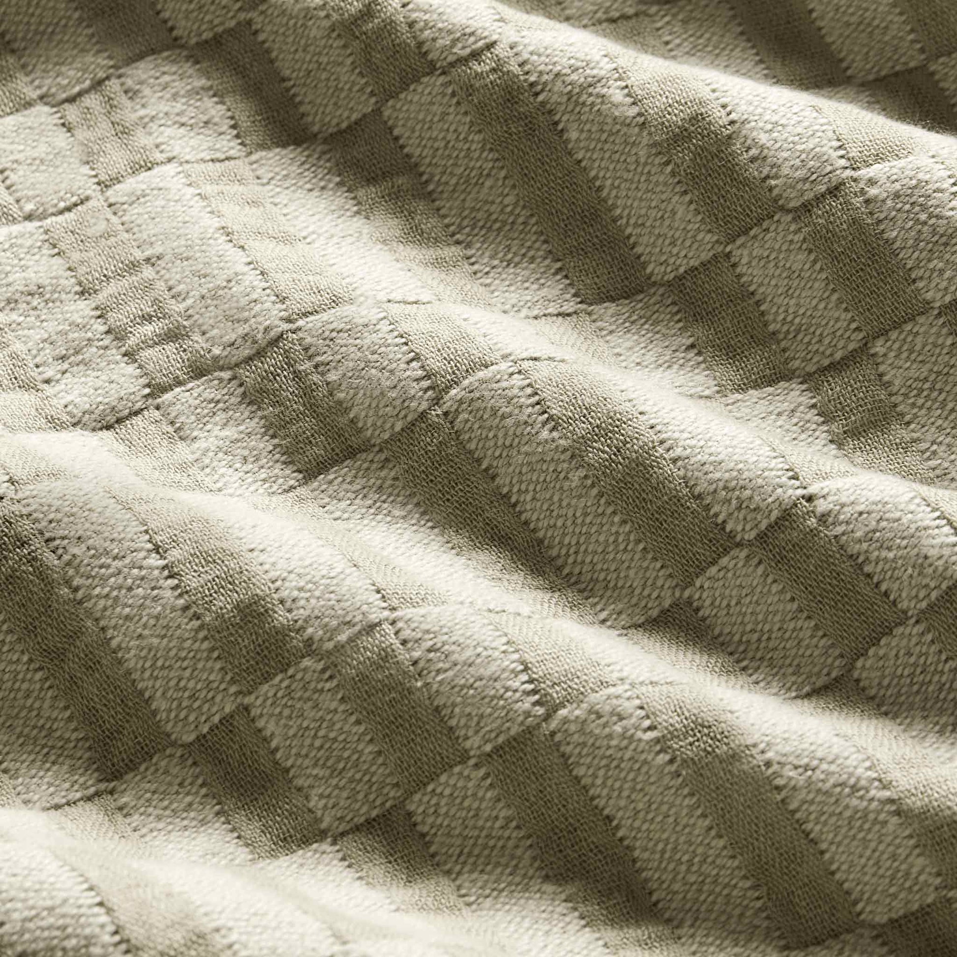 Woven Checkerboard Sham Set