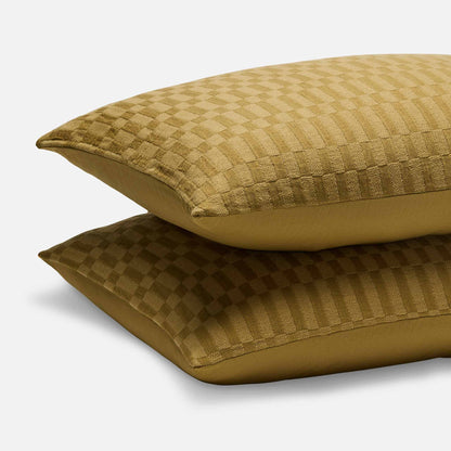 Woven Checkerboard Sham Set