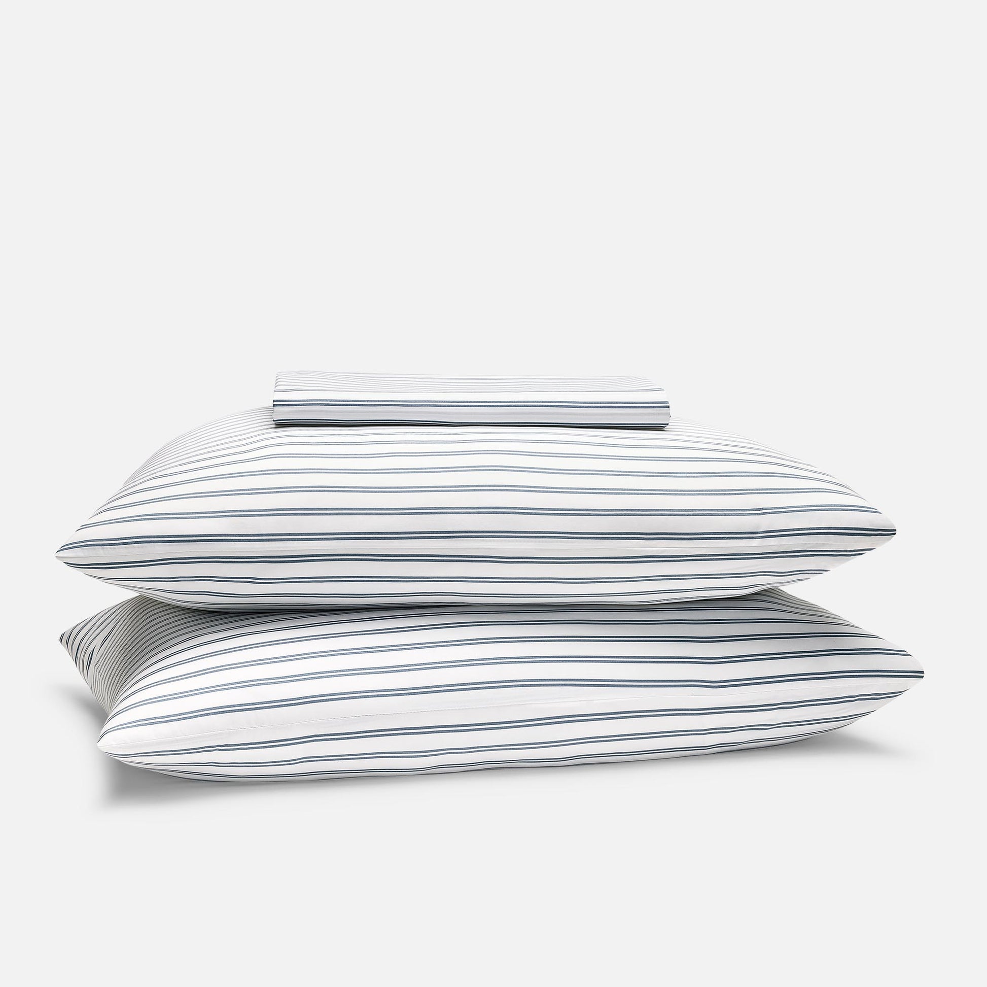 Classic Percale No Flat Sheet Set Bundle