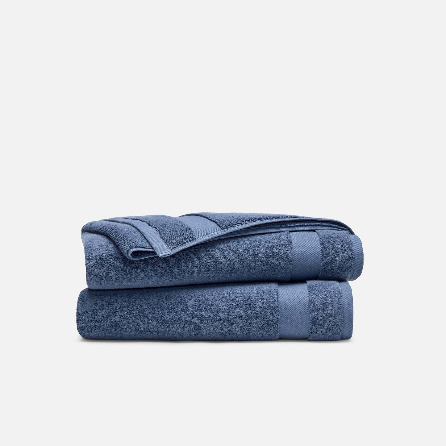Super-Plush Turkish Cotton Bath Towels Set of 2
