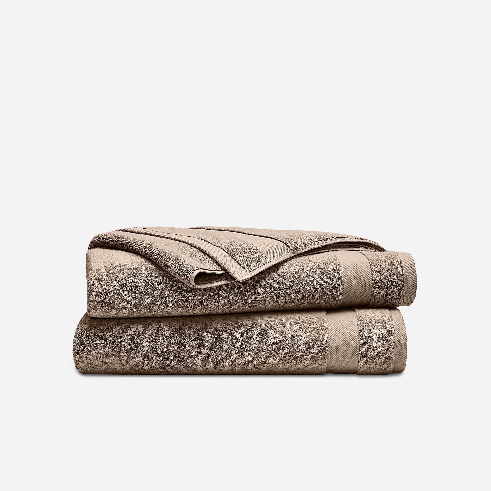 Super-Plush Turkish Cotton Bath Sheets Set of 2