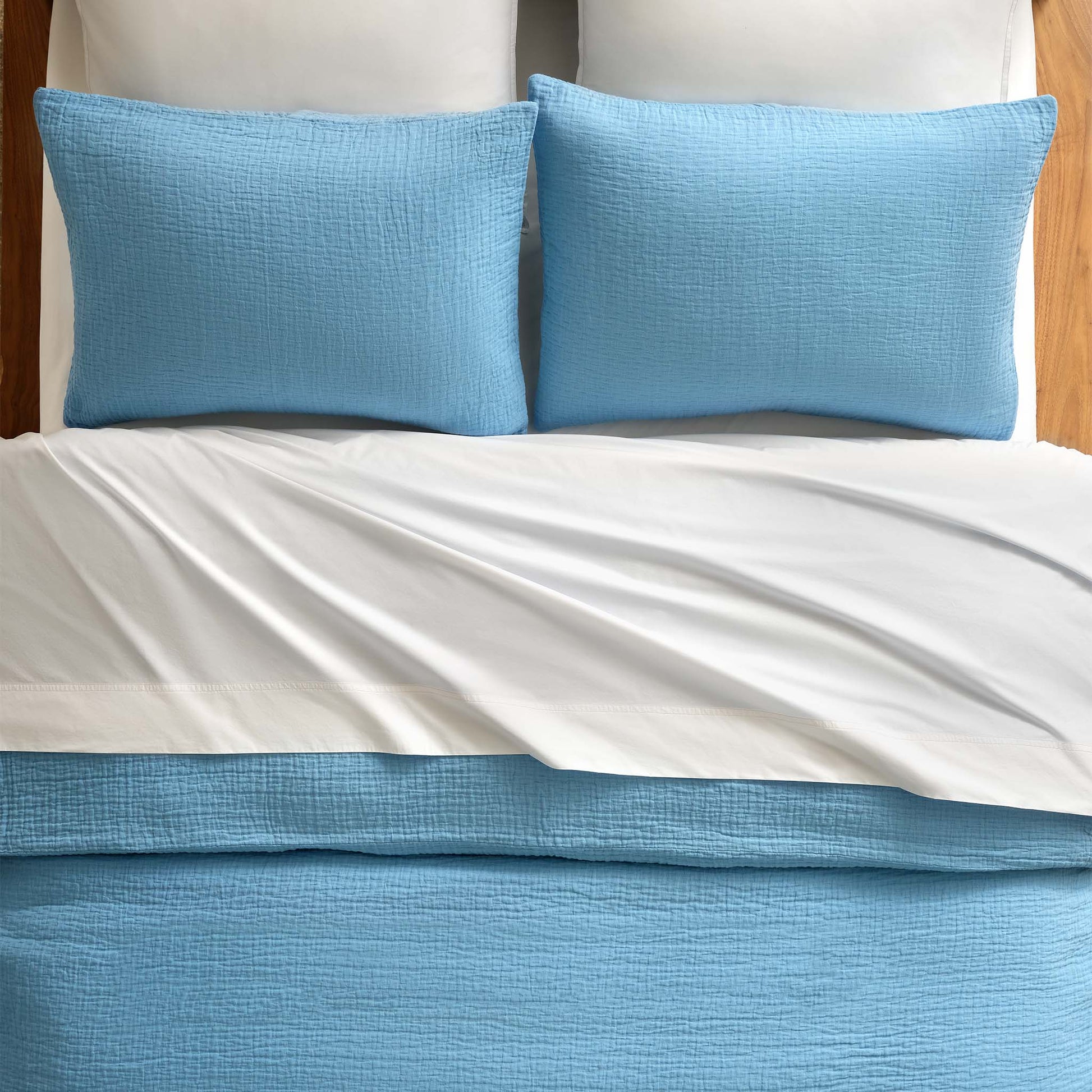Breezeweave Crinkle Cotton Duvet Set