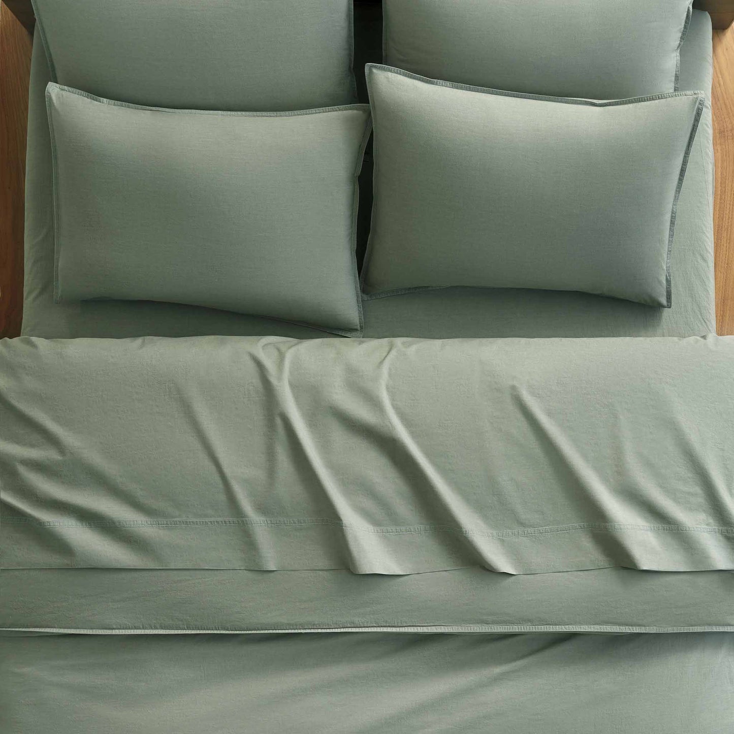 Washed Classic Percale Pillowcase Set