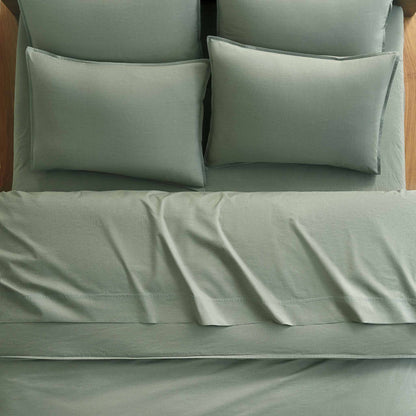 Washed Classic Percale Duvet Cover