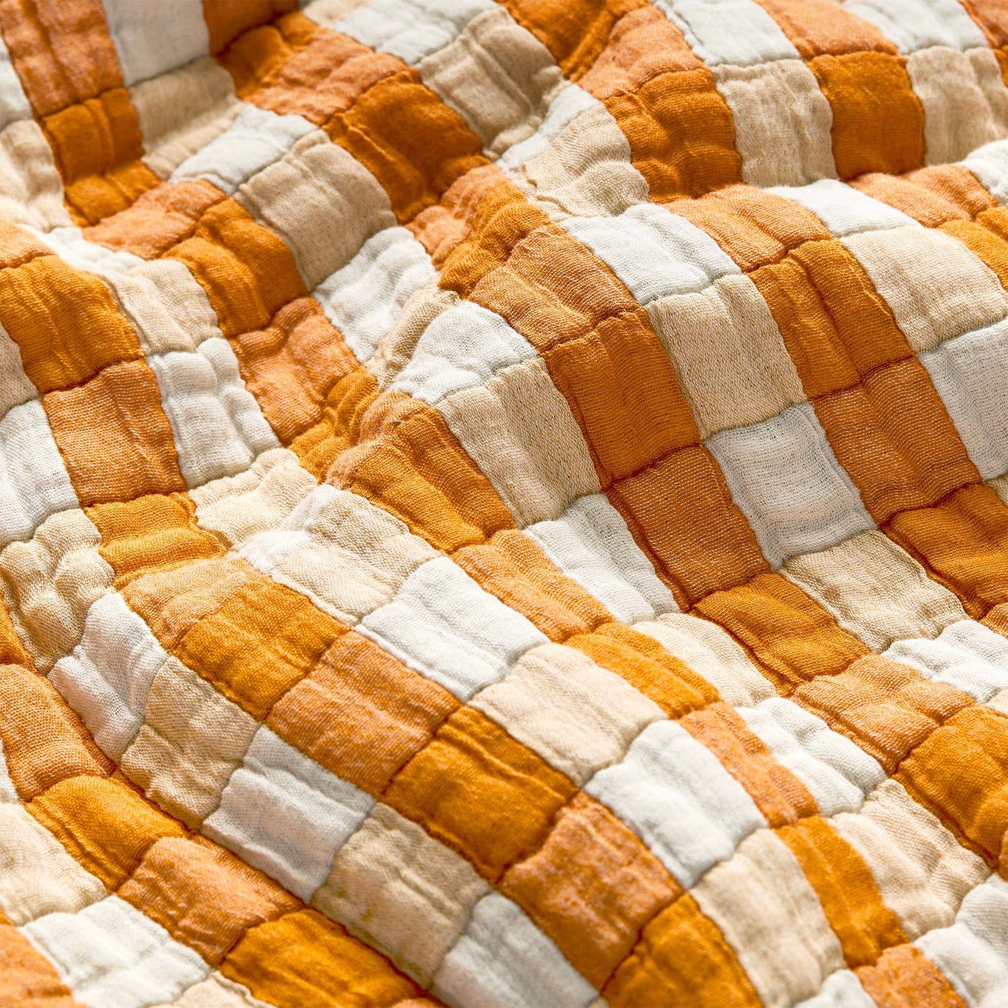 Breezeweave Cotton Gingham Bed Blanket