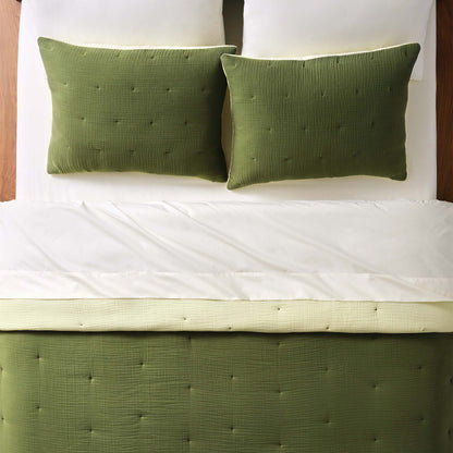 Breezeweave Reversible Cotton Comforter Set