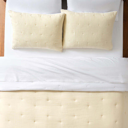 Breezeweave Reversible Cotton Sham Set