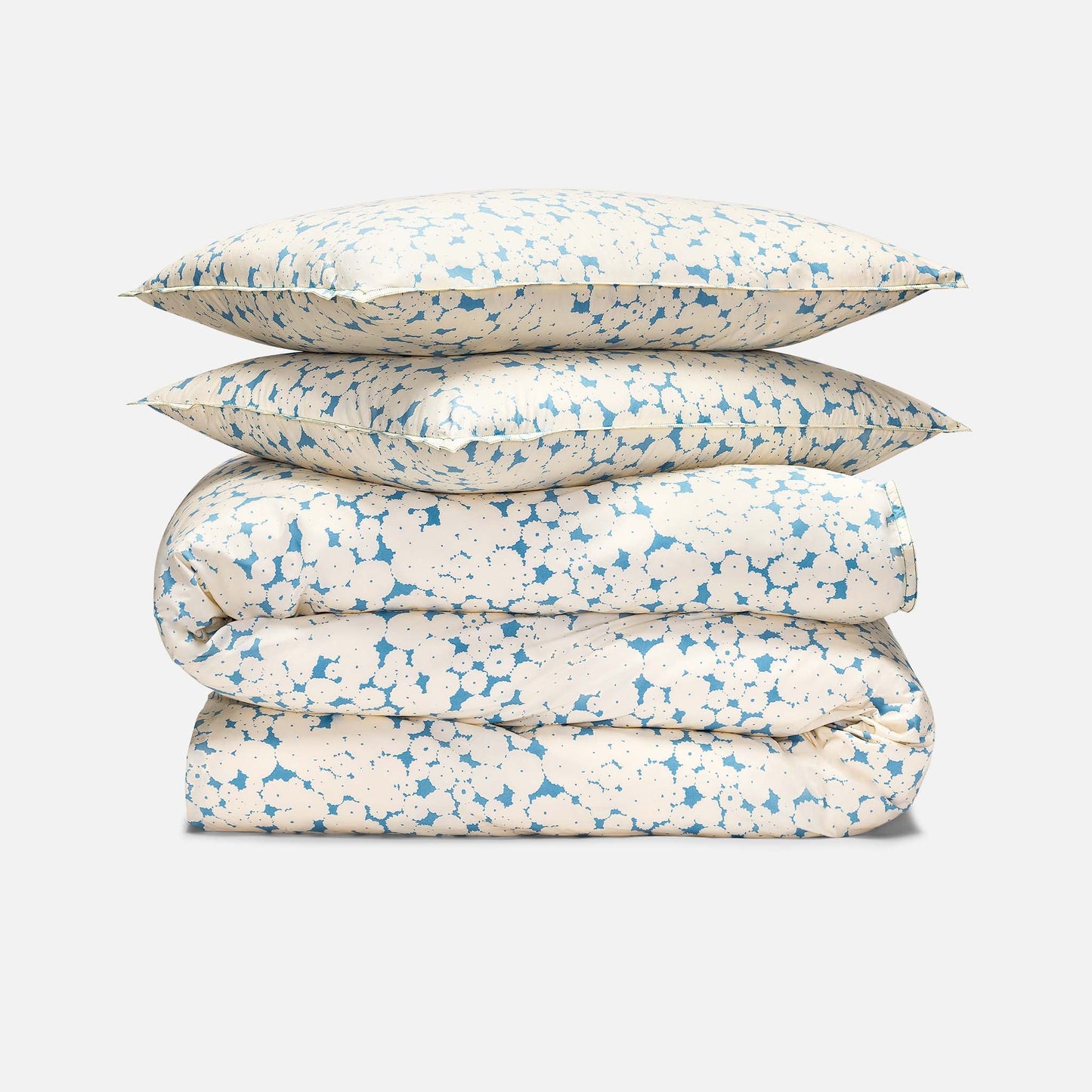 Washed Classic Percale Duvet Set