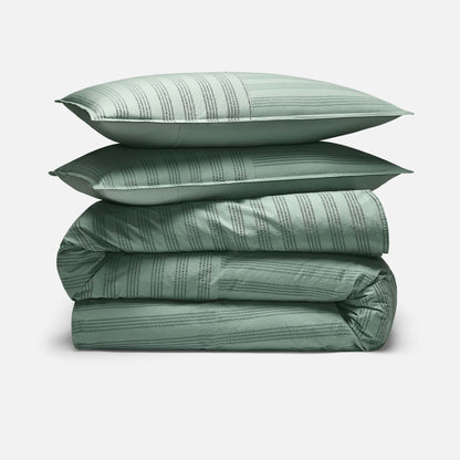 Seersucker Classic Percale Duvet Set