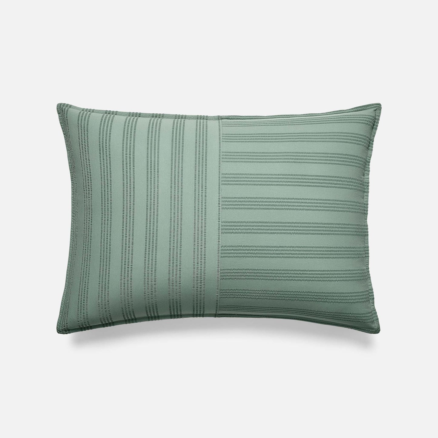 Seersucker Classic Percale Sham Set