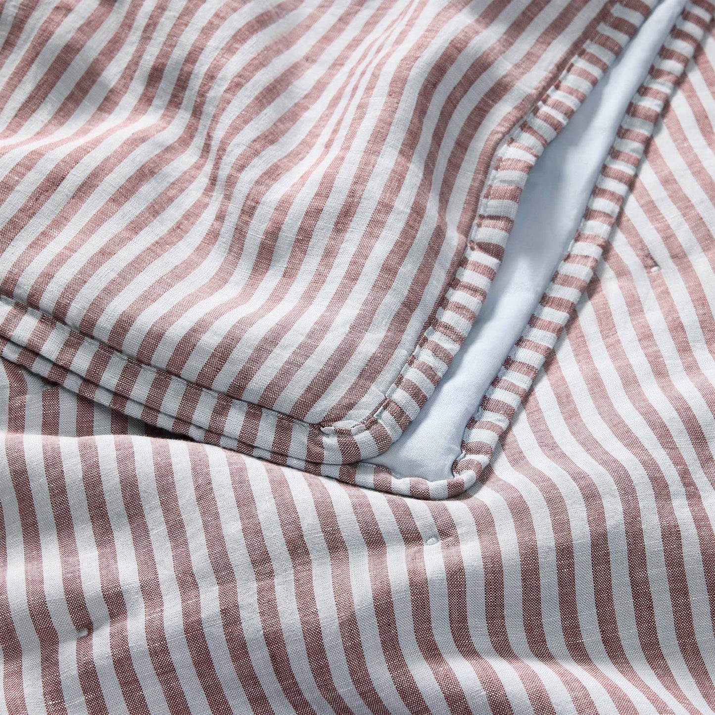Washed European Linen Quilt Set