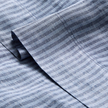 Set of 2 Washed European Linen Core Sheet Set Bundle