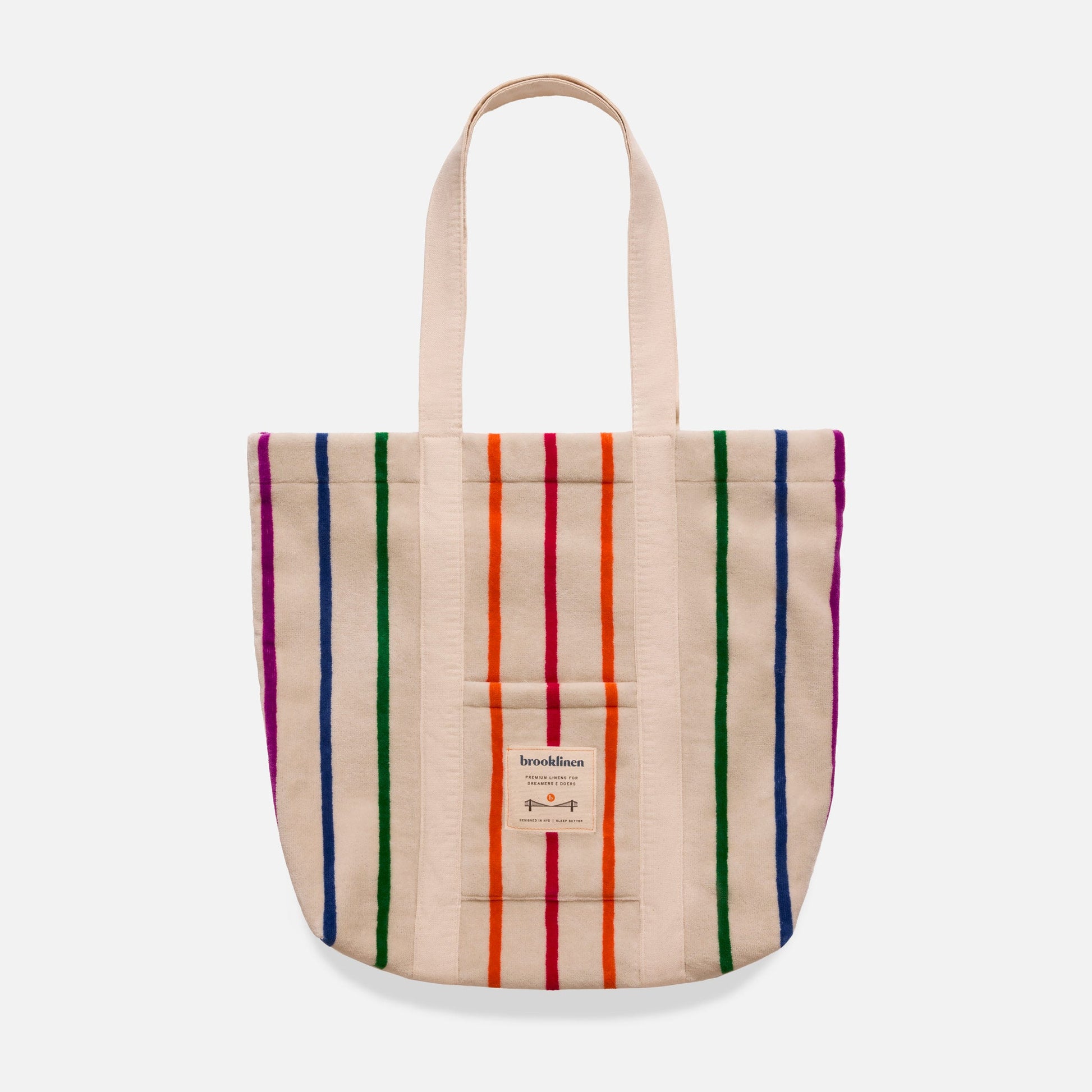 Surfside Stripe Terry Tote