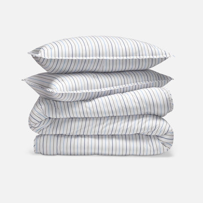 Washed Classic Percale Comforter Set