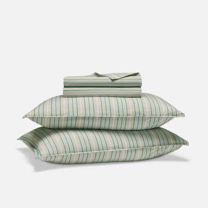 Set of 2 Washed Classic Percale Core Sheet Set Bundle