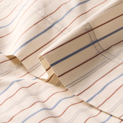 Set of 2 Washed Classic Percale Core Sheet Set Bundle