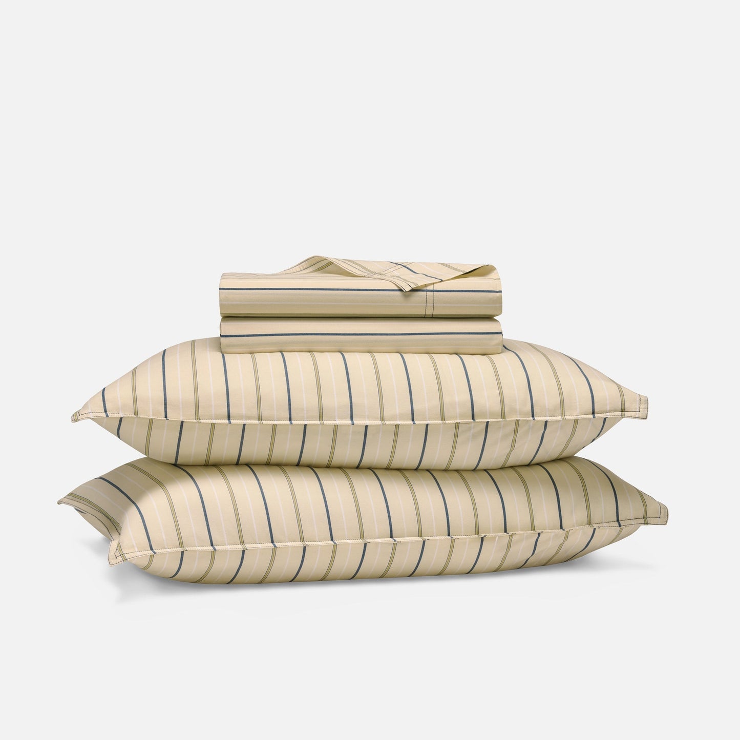 Set of 2 Washed Classic Percale Core Sheet Set Bundle