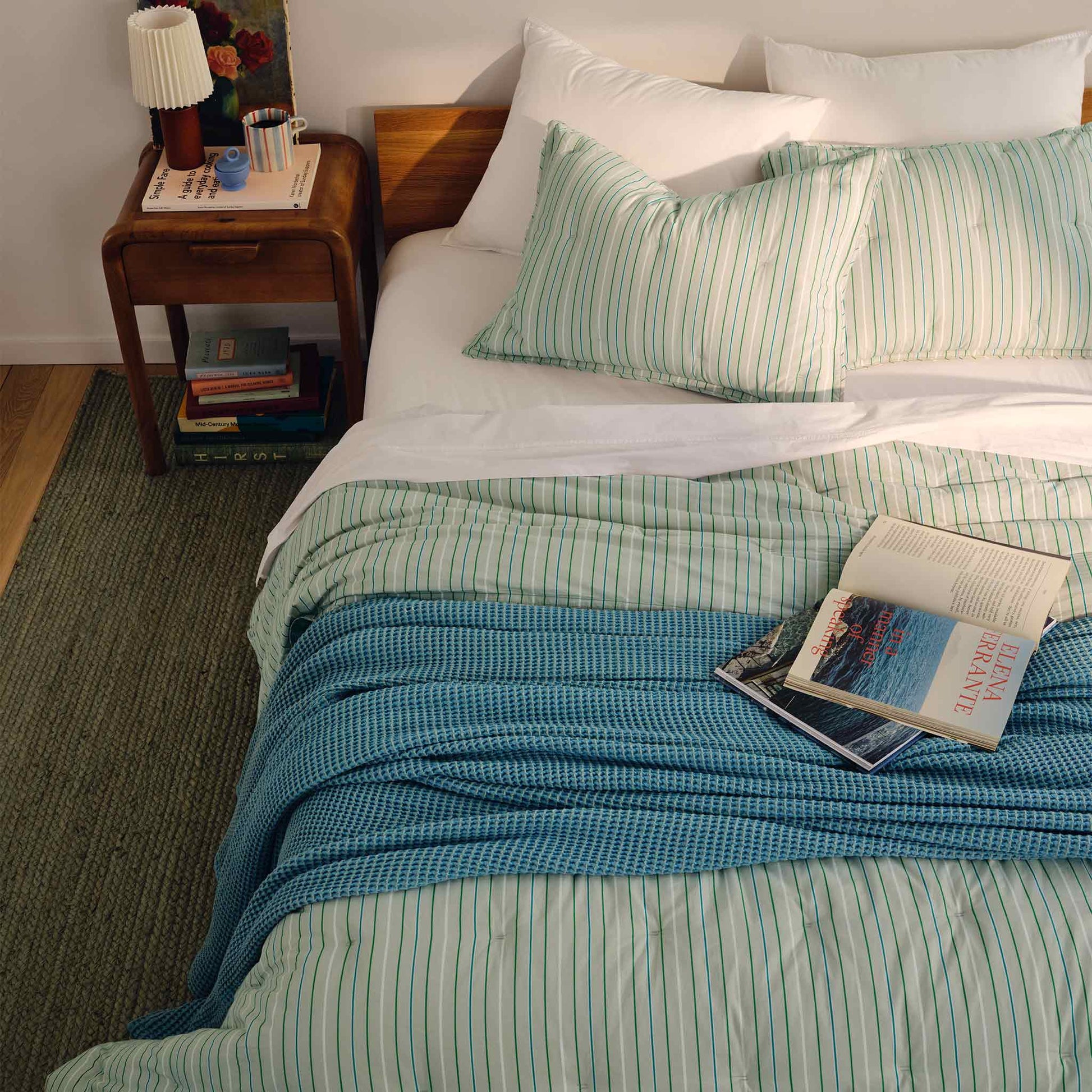 Washed Classic Percale Comforter Set