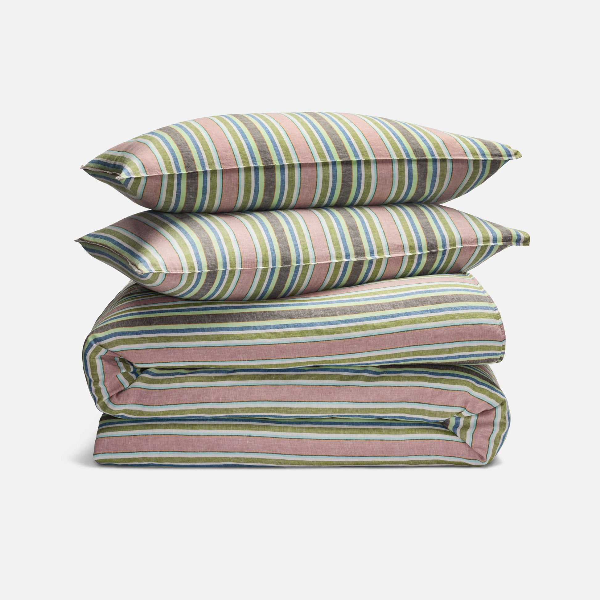 Washed European Linen Duvet Set