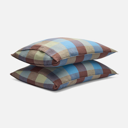 Washed European Linen Pillowcase Set