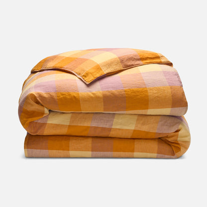 Washed European Linen Duvet Cover