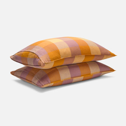 Washed European Linen Pillowcase Set