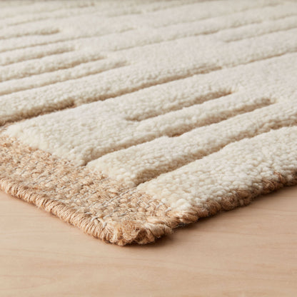 Bina Hand-Knotted Area Rug - 6' x 9'