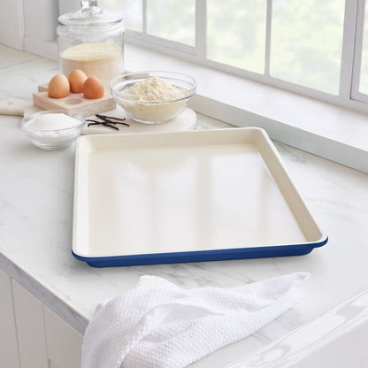 GreenLife Ceramic Nonstick 18" x 13" Cookie Sheet | Navy