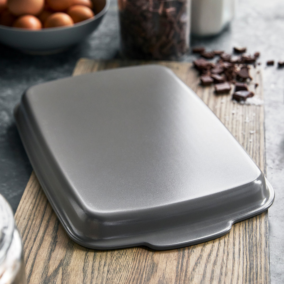 Premiere Ovenware Ceramic Nonstick 2-Piece 13" x 9"  Quarter Sheet Pan Set