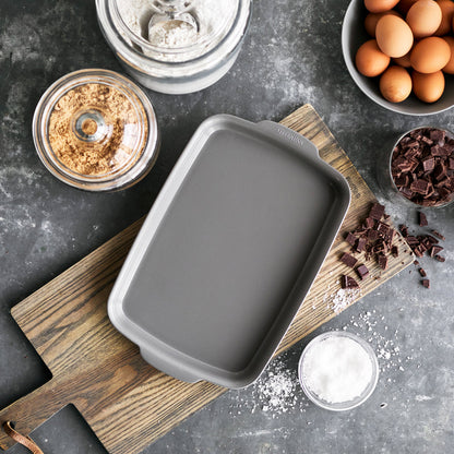 Premiere Ovenware Ceramic Nonstick 2-Piece 13" x 9"  Quarter Sheet Pan Set