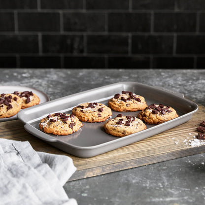 Premiere Ovenware Ceramic Nonstick 2-Piece 13" x 9"  Quarter Sheet Pan Set