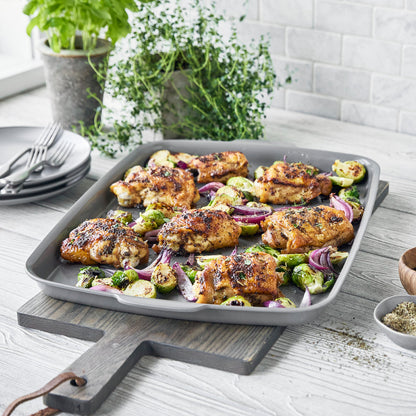 Premiere Ovenware Ceramic Nonstick 6-Piece Set | Gray