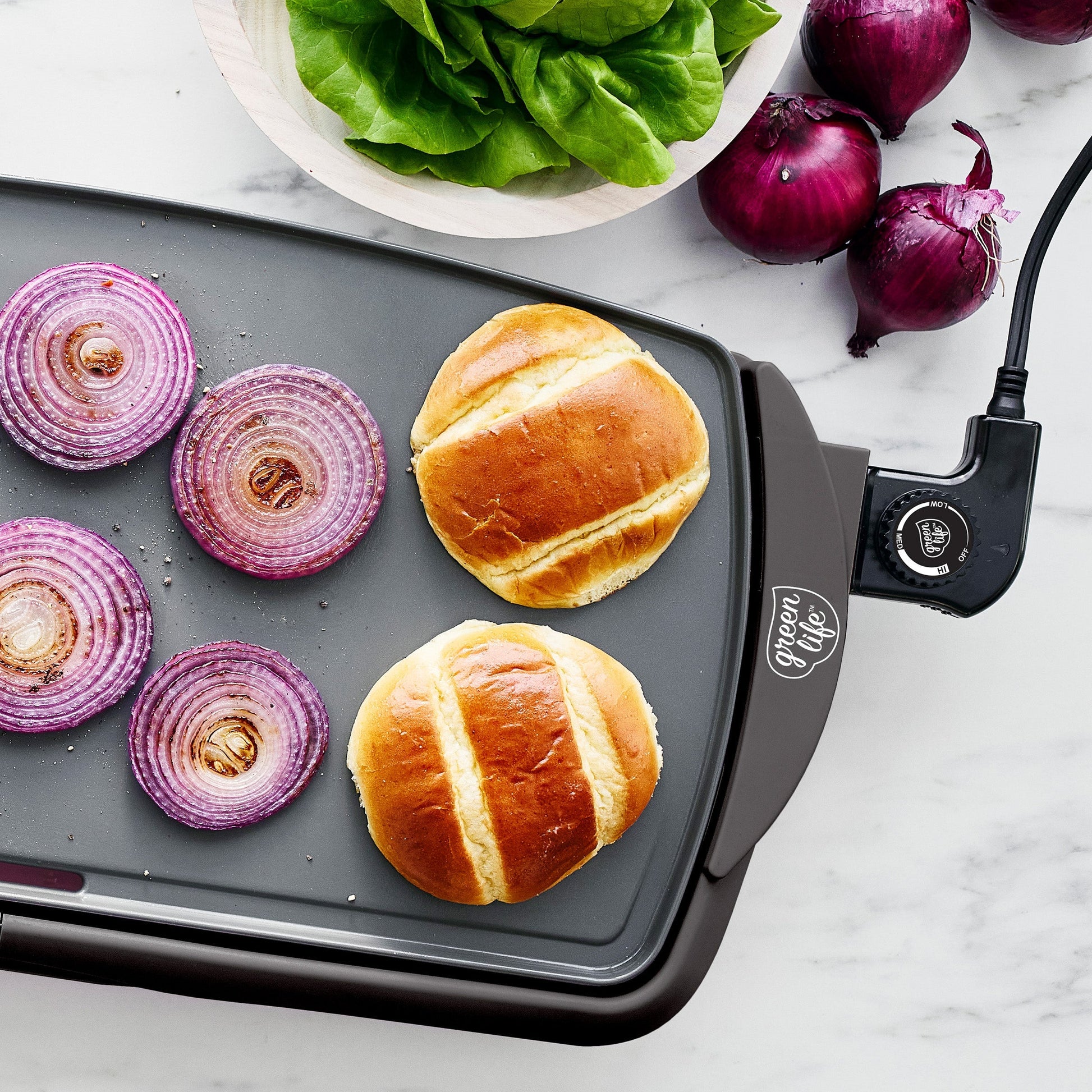 GreenLife Healthy Griddle XL | Black