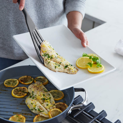 Platinum Silicone Fish Turner | Gray