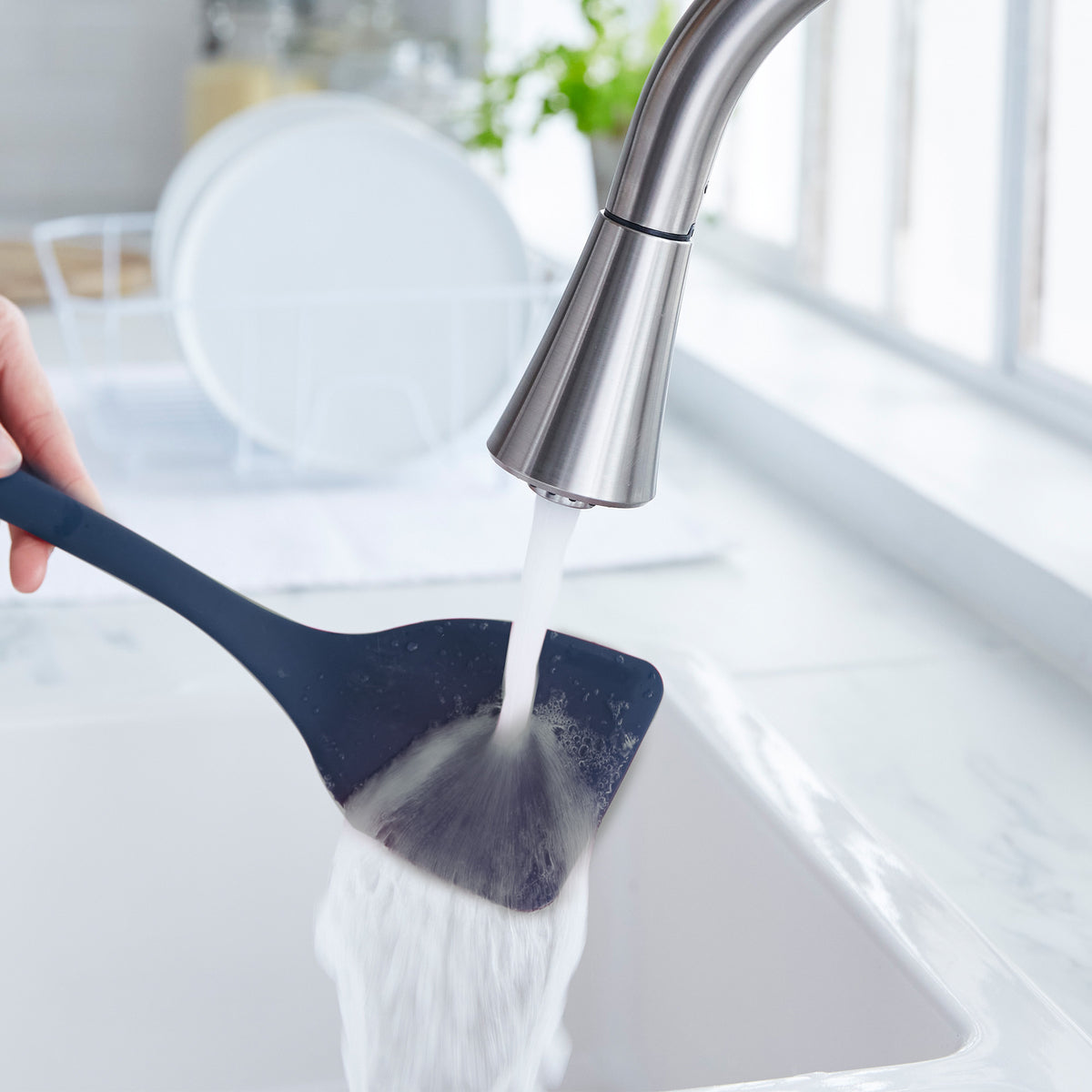Platinum Silicone Solid Turner | Navy