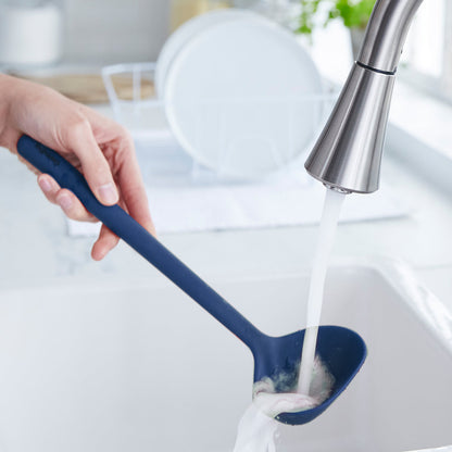 Platinum Silicone Ladle | Navy