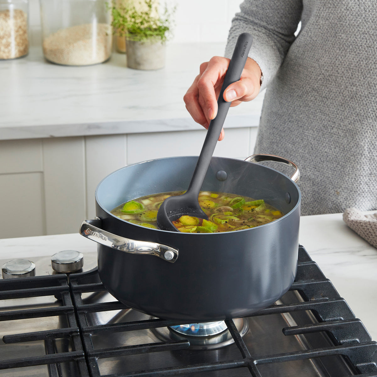 Platinum Silicone Ladle | Gray
