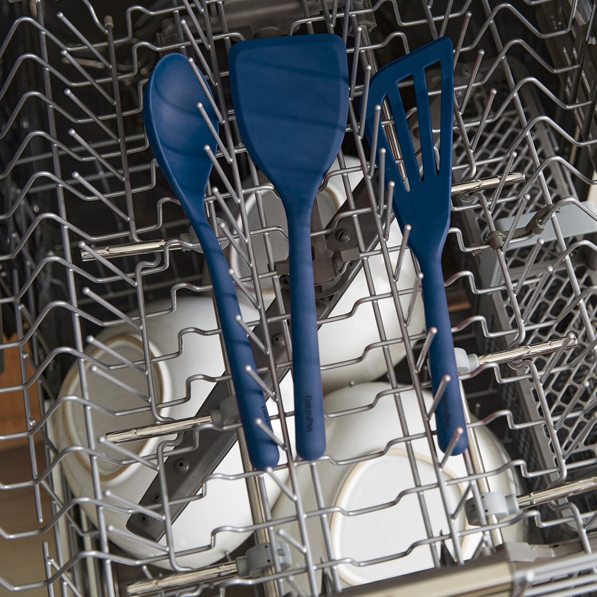 Platinum Silicone Solid Turner | Navy