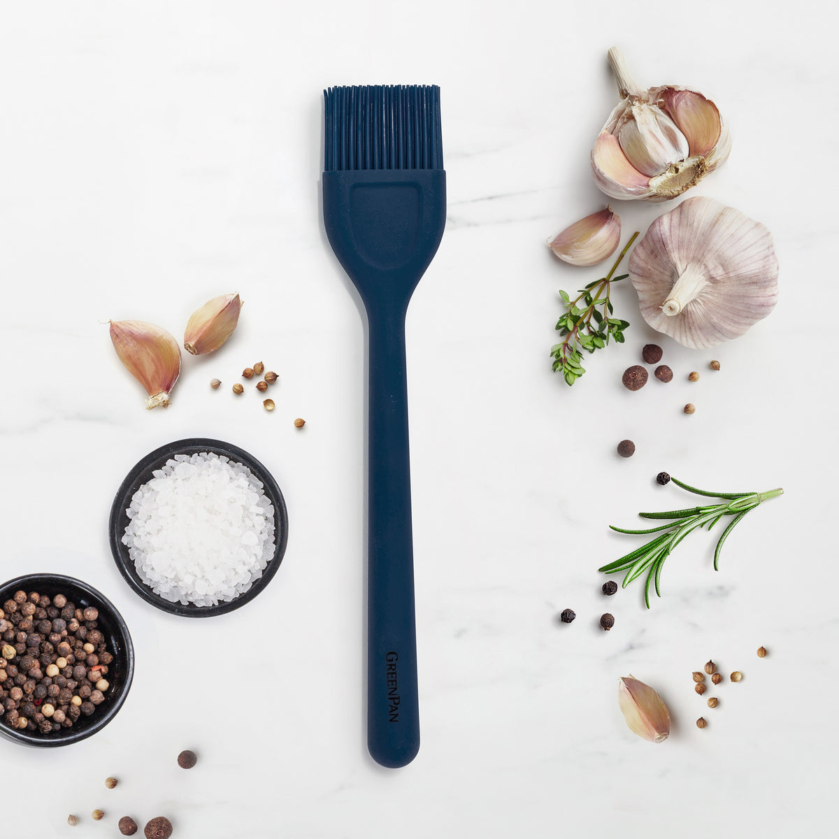 Platinum Silicone Basting Brush | Navy