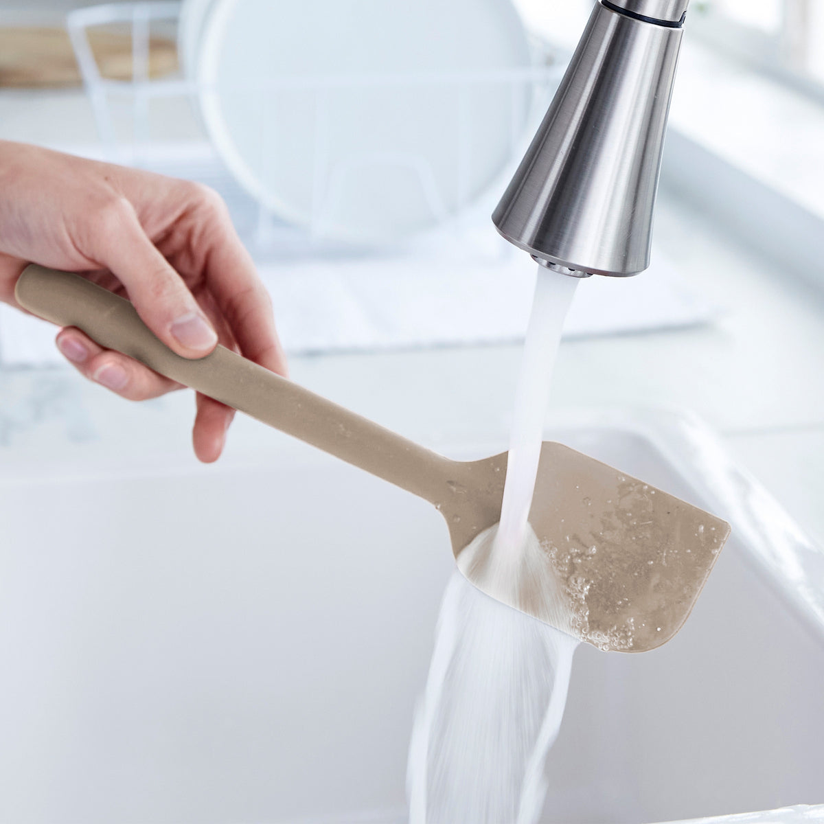 Platinum Silicone Spatula | Taupe