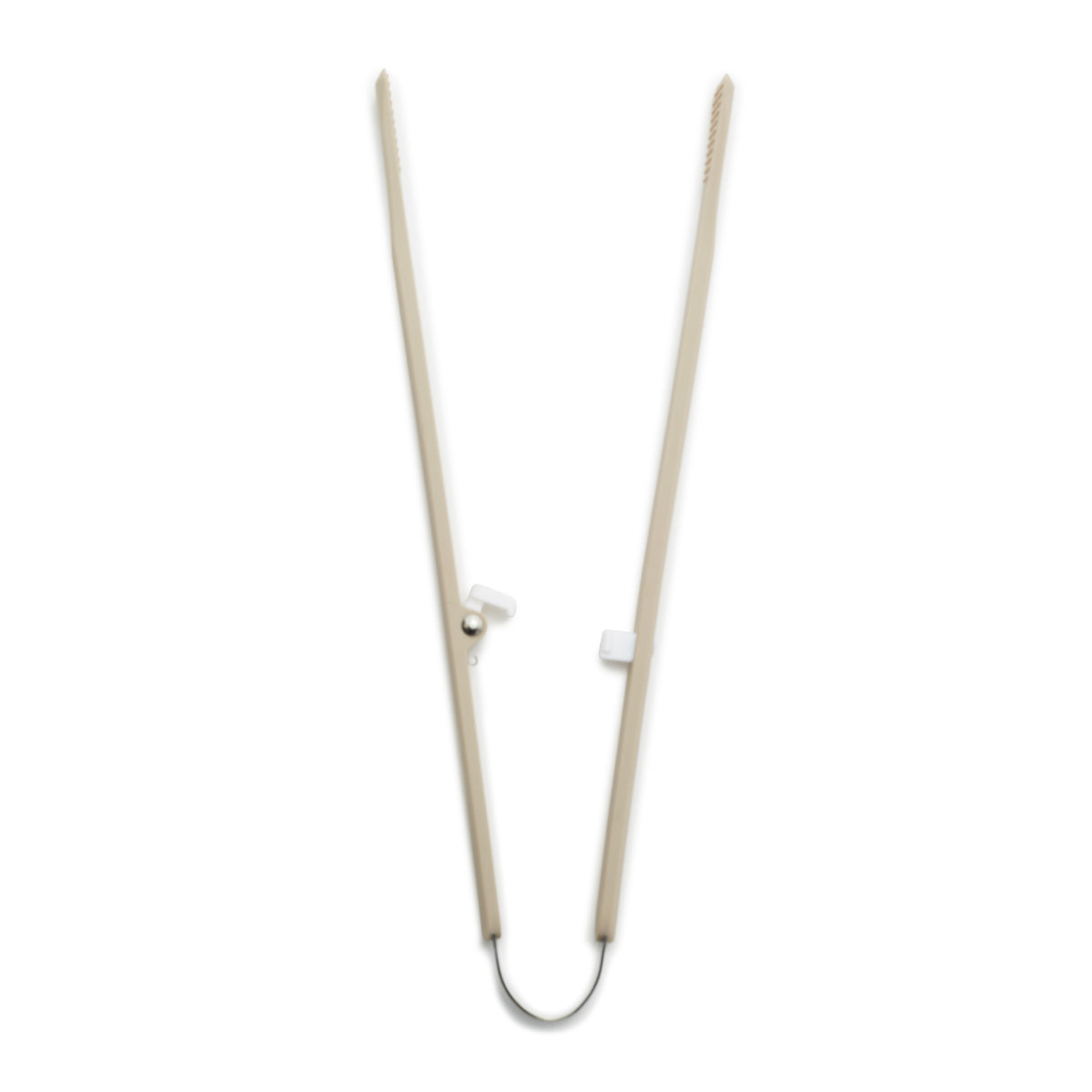 Platinum Silicone Tongs | Taupe